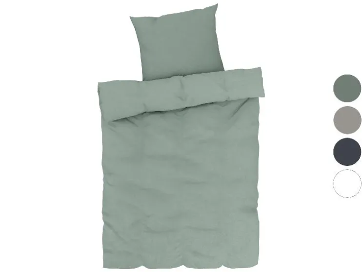 Linnen dekbedovertrek 140 x 200 cm