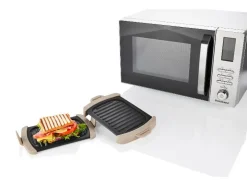 Magnetron grillplaten 2-delig
