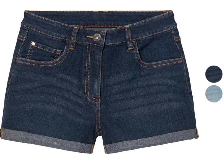 Meisjes jeansshort