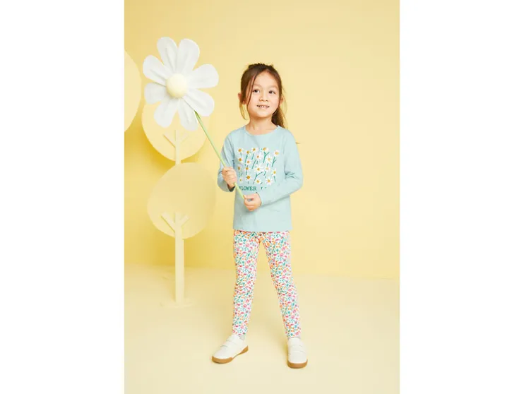 Meisjes jegging, met katoen