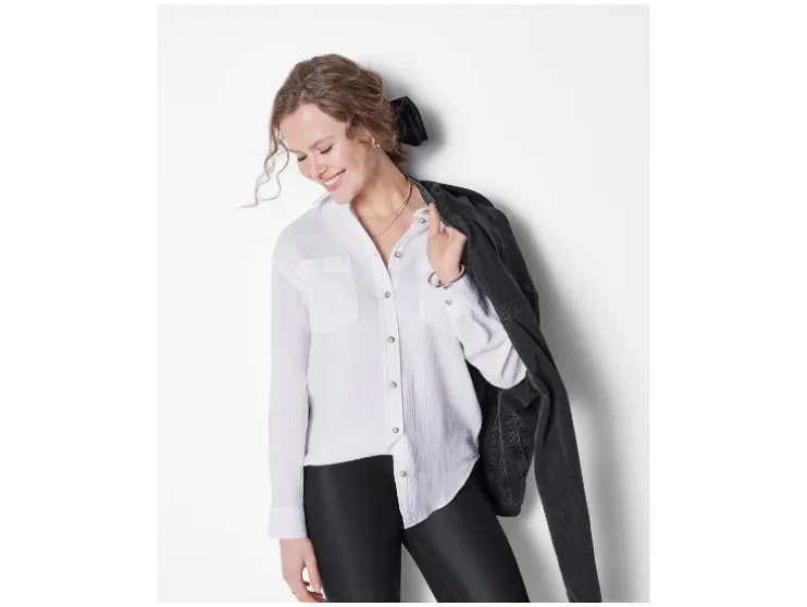 Mousseline dames blouse