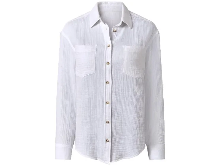 Mousseline dames blouse