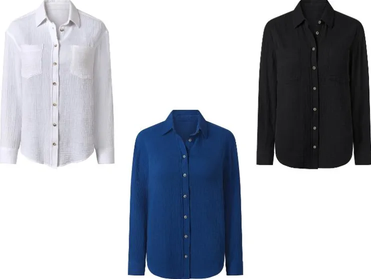 Mousseline dames blouse