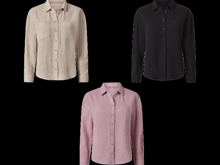 Mousseline dames blouse