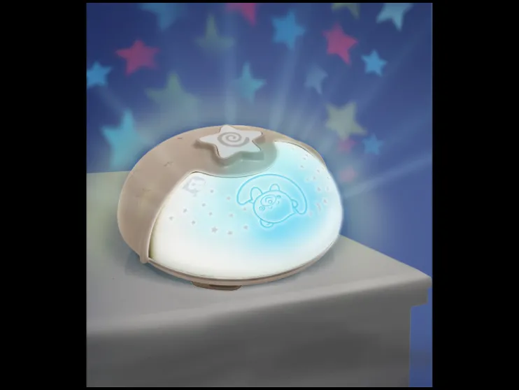 Nachtlampje en projector