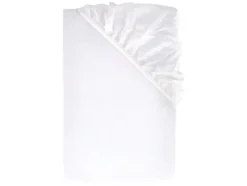 Percale hoeslaken 90-100 x 200 cm