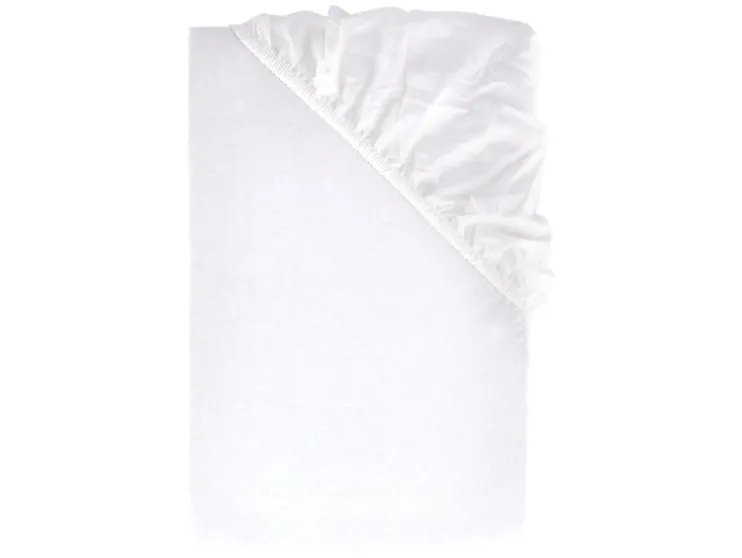 Percale hoeslaken 90-100 x 200 cm