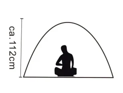 2-persoons pop-up tent