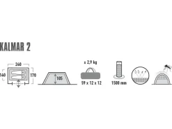 2-persoons tent Kalmar