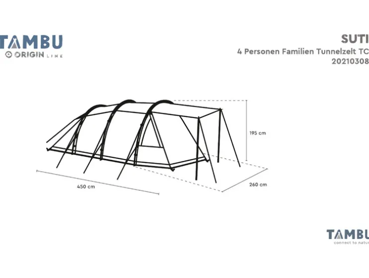 4-persoons tent Suti