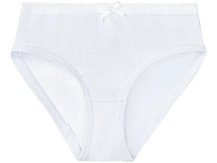 Peuter meisjesslips, 4 stuks, met zuiver biologisch katoen