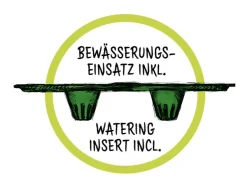 Plantenbak GROOVE PLUS