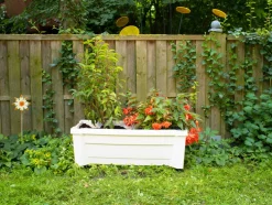 Plantenbak met wielen