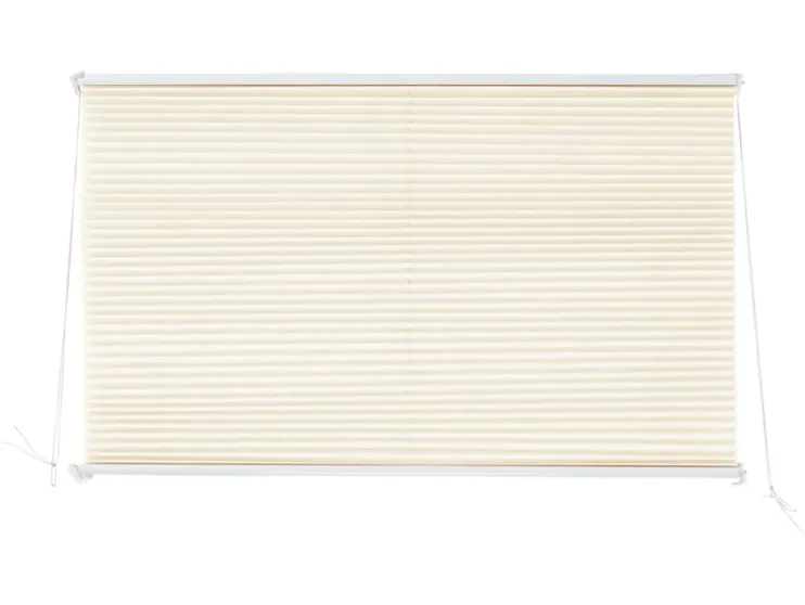Plissé gordijn voor ramen 85 x 130 cm