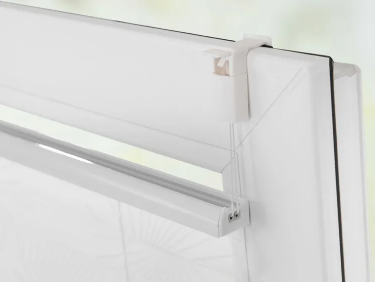 Plisségordijn Klemmfix