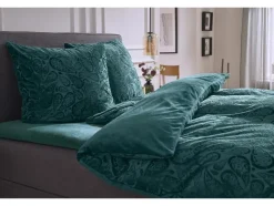 Pluche dekbedovertrek 140 x 200 cm
