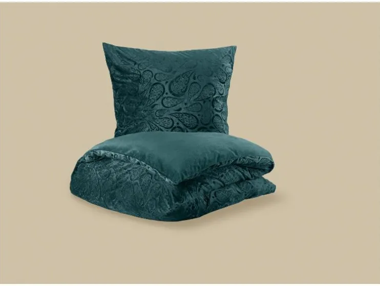 Pluche dekbedovertrek 140 x 200 cm