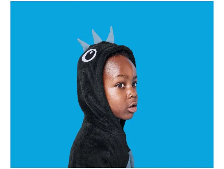 Pluche kinder onesie