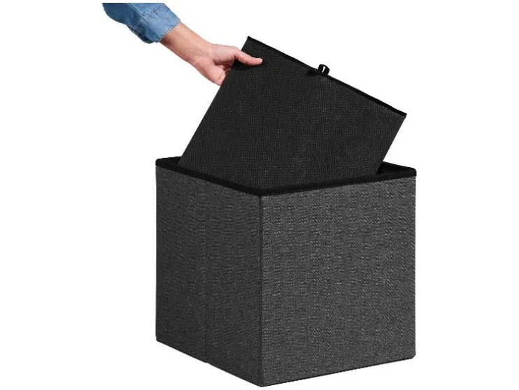 Poef met opbergruimte