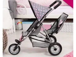 Poppen tweeling-jogger