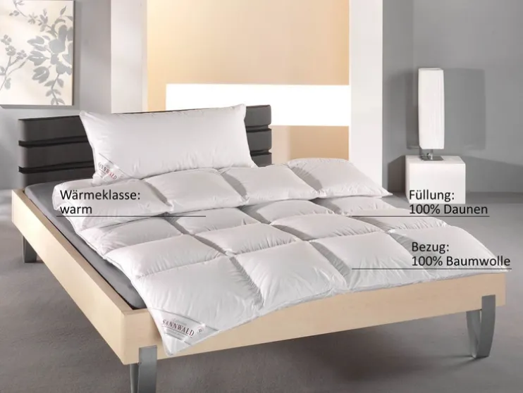 Premium donzen cassette dekbed warm