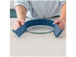 Quichevorm met glazen bodem 18 cm