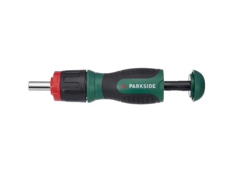 Ratelschroevendraaier met bitset