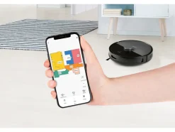 Robotstofzuiger met leegstation