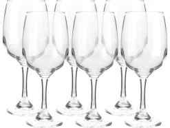 Rodewijnglazen, wittewijnglazen of champagneglazen