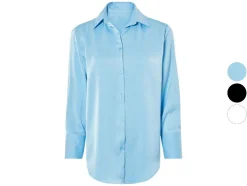 Satijnen dames blouse
