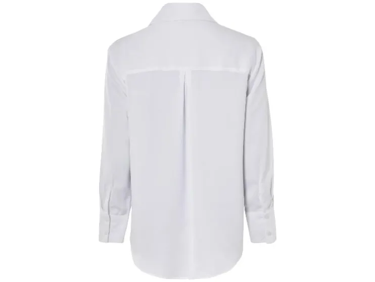 Satijnen dames blouse