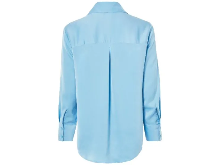 Satijnen dames blouse