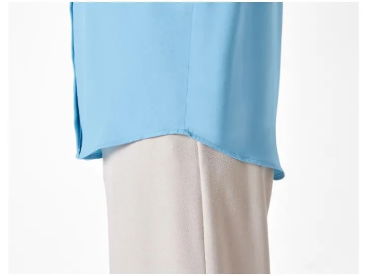 Satijnen dames blouse