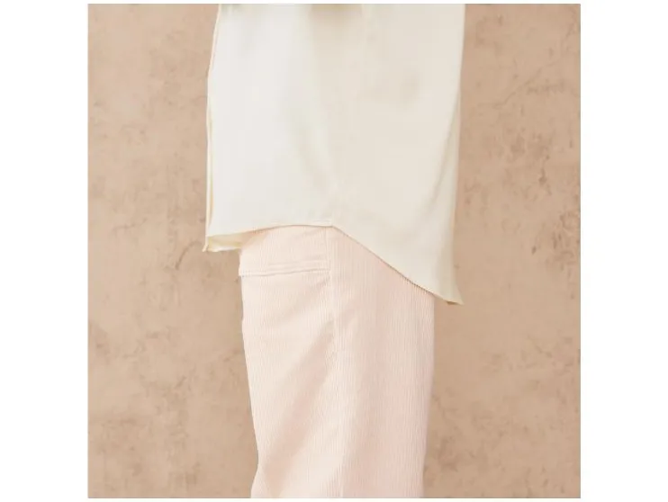 Satijnen dames blouse