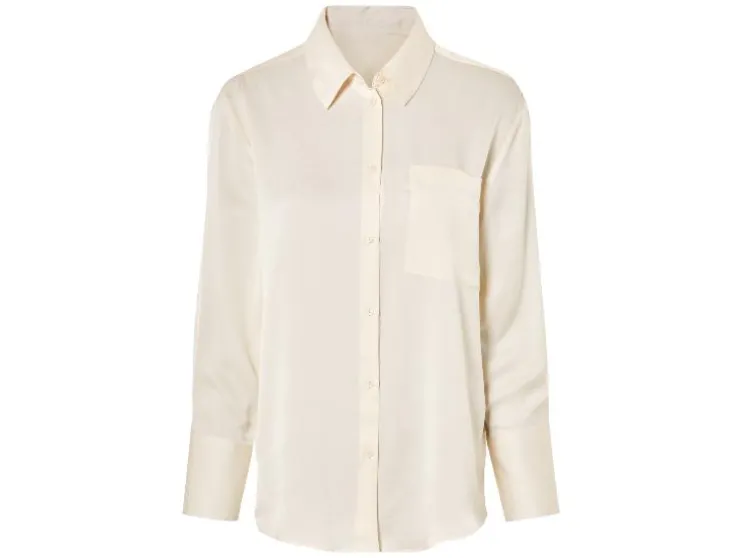 Satijnen dames blouse