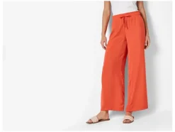 Satijnen dames broek