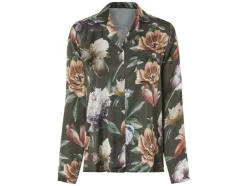 Satijnen dames pyjama 2-delig