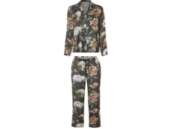 Satijnen dames pyjama 2-delig