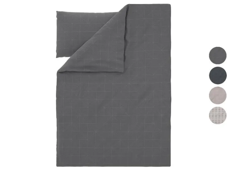 Satijnen dekbedovertrek 140 x 200 cm