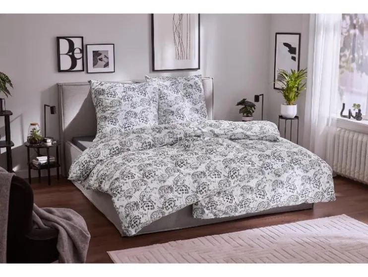 Satijnen dekbedovertrek 200 x 200 cm