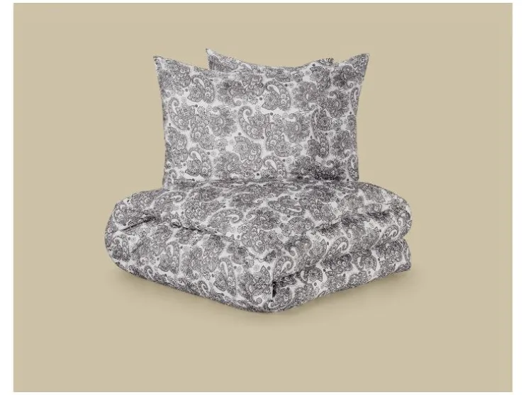 Satijnen dekbedovertrek 200 x 200 cm