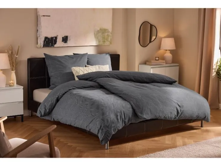 Satijnen dekbedovertrek 200 x 200 cm