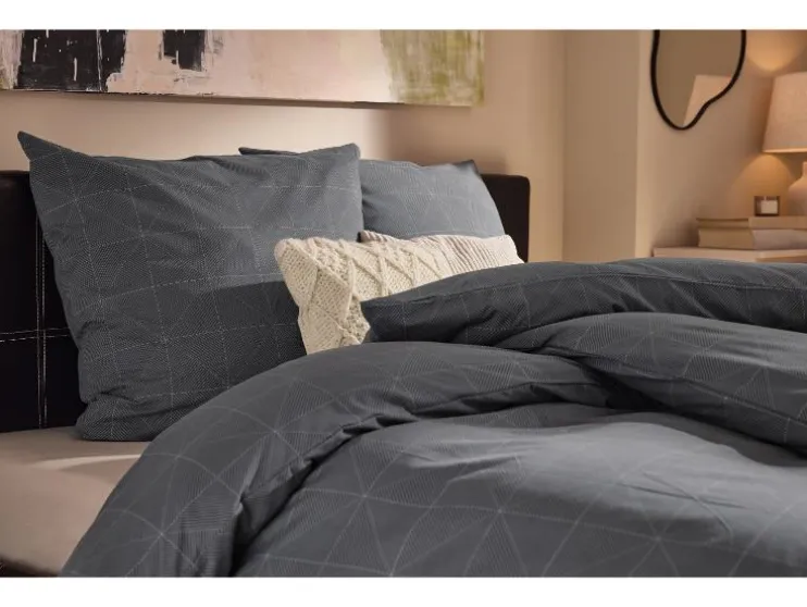 Satijnen dekbedovertrek 200 x 200 cm