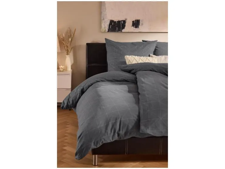 Satijnen dekbedovertrek 200 x 200 cm