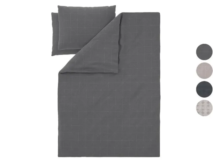 Satijnen dekbedovertrek 200 x 200 cm