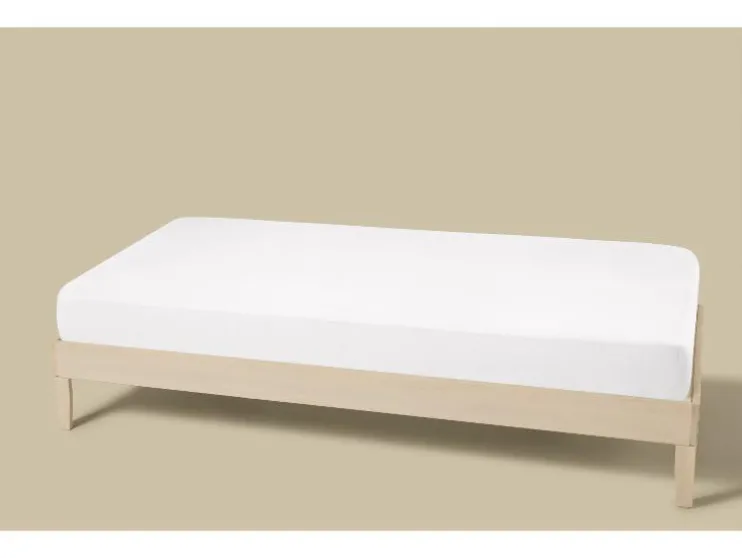 Satijnen hoeslaken 90-100 x 200 cm