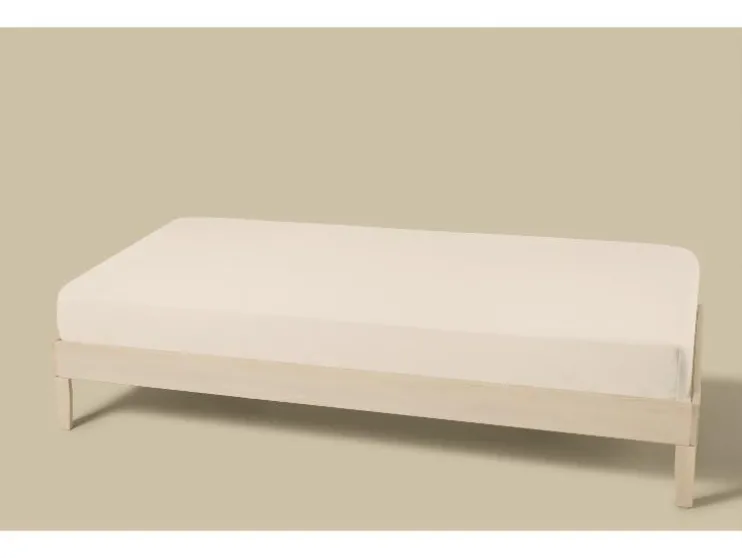 Satijnen hoeslaken 90-100 x 200 cm