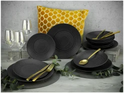 Serviesset Lava Stone 12-delig