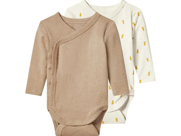 Set van 2 baby rompers