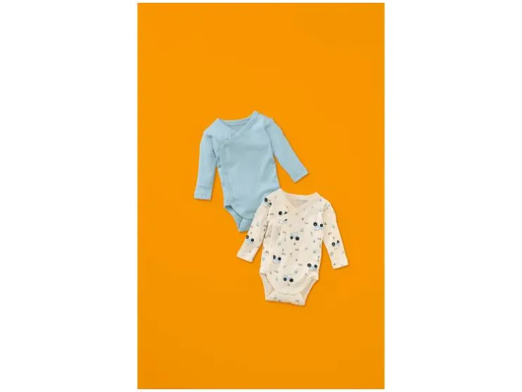 Set van 2 baby rompers